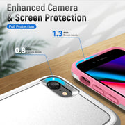 Custodia per telefono Pioneer Armor Heavy Duty PC + TPU, For iPhone SE 2022 / SE 2020 / 8 / 7, For iPhone 8 Plus / 7 Plus