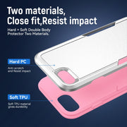 Custodia per telefono Pioneer Armor Heavy Duty PC + TPU, For iPhone SE 2022 / SE 2020 / 8 / 7, For iPhone 8 Plus / 7 Plus