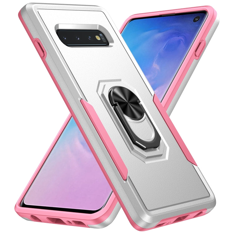 Custodia per telefono con supporto per PC + TPU per impieghi gravosi Pioneer Armor, For Samsung Galaxy S10, For Samsung Galaxy S10+
