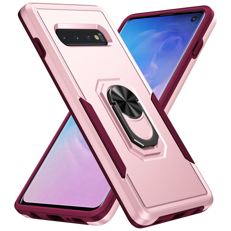 Custodia per telefono con supporto per PC + TPU per impieghi gravosi Pioneer Armor, For Samsung Galaxy S10, For Samsung Galaxy S10+