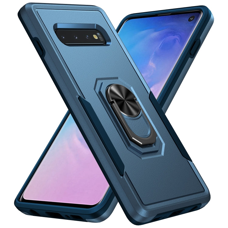 Custodia per telefono con supporto per PC + TPU per impieghi gravosi Pioneer Armor, For Samsung Galaxy S10, For Samsung Galaxy S10+
