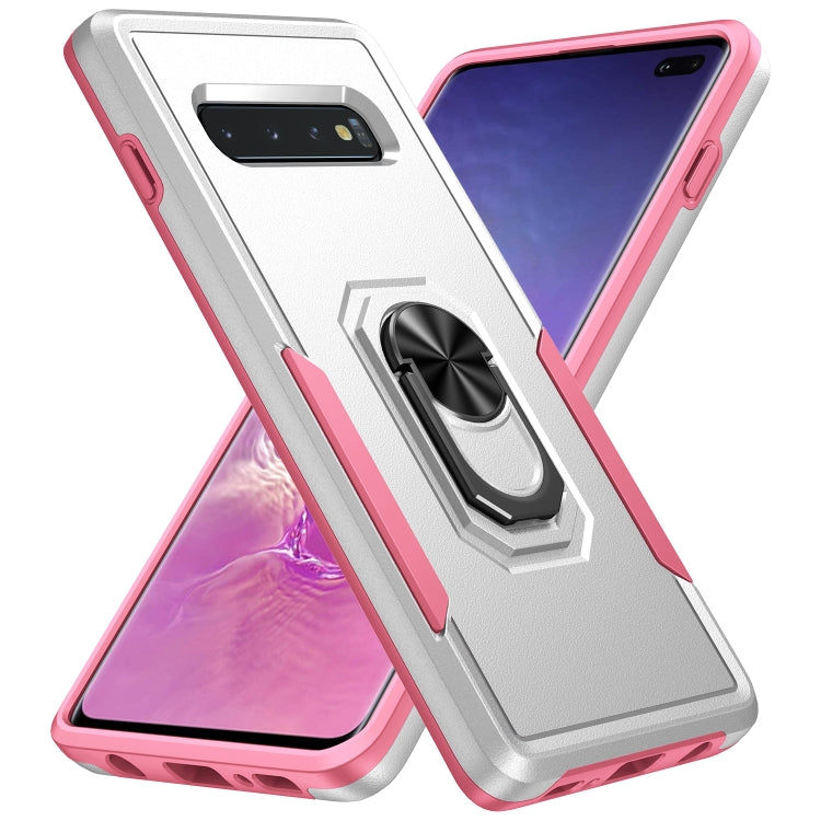 Custodia per telefono con supporto per PC + TPU per impieghi gravosi Pioneer Armor, For Samsung Galaxy S10, For Samsung Galaxy S10+