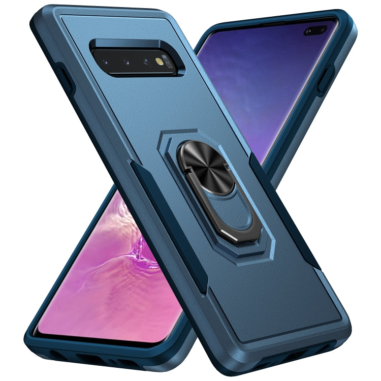Custodia per telefono con supporto per PC + TPU per impieghi gravosi Pioneer Armor, For Samsung Galaxy S10, For Samsung Galaxy S10+