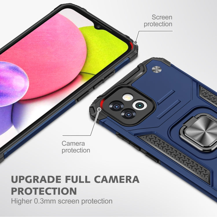 Armatura magnetica TPU + custodia per telefono con supporto per PC, For Motorola Moto G Pure, For Xiaomi Redmi Note 11, For Samsung Galaxy A03 164mm, For Samsung Galaxy A13 5G, For Samsung Galaxy A33 5G