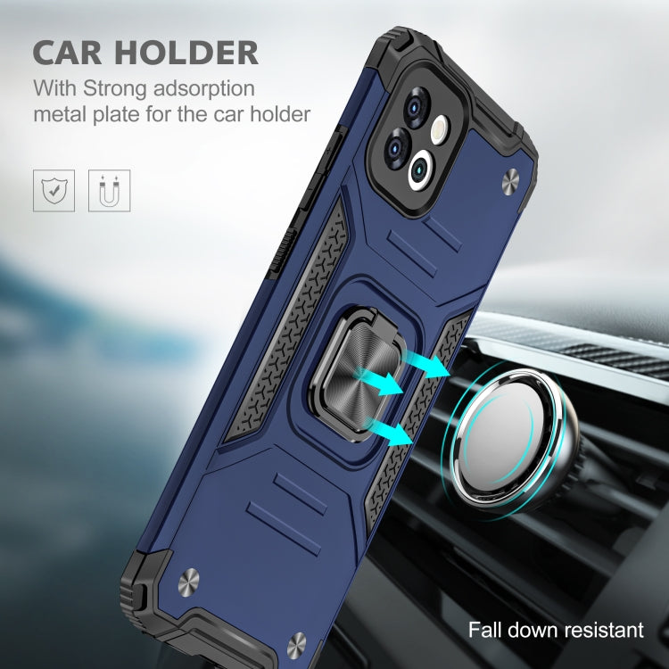 Armatura magnetica TPU + custodia per telefono con supporto per PC, For Motorola Moto G Pure, For Xiaomi Redmi Note 11, For Samsung Galaxy A03 164mm, For Samsung Galaxy A13 5G, For Samsung Galaxy A33 5G