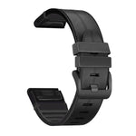 Cinturino in silicone + pelle a sgancio rapido, For Garmin Fenix 7, For Garmin Fenix 7X
