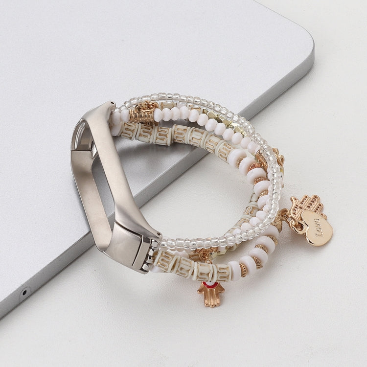 Cinturino con cinturino in rilievo stile Mori, For Xiaomi Mi Band 3 & 4, For Xiaomi Mi Band 5 & 6