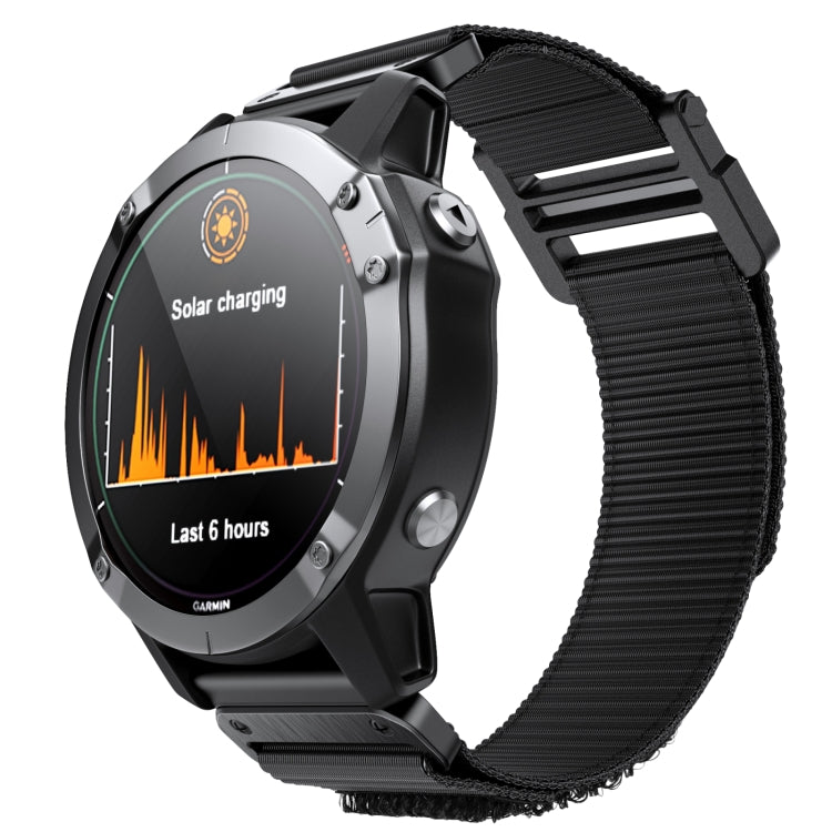 Cinturino in nylon con chiusura a strappo, For Garmin Fenix 7X