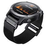 Cinturino in nylon con chiusura a strappo, For Garmin Fenix 7X
