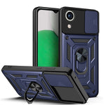 Cover per fotocamera scorrevole Design Custodia per telefono in TPU + PC, For Samsung Galaxy A03 Core