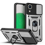 Cover per fotocamera scorrevole Design Custodia per telefono in TPU + PC, For Samsung Galaxy A03 Core