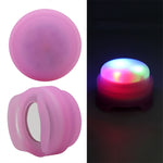 Custodia in silicone per AirTag con luce e collare