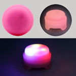 Custodia in silicone per AirTag con luce e collare