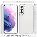 TPU antiurto antigraffio + custodia per telefono in acrilico, For Samsung Galaxy S22 5G, For Samsung Galaxy S22+ 5G, For Samsung Galaxy S22 Ultra 5G