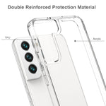 TPU antiurto antigraffio + custodia per telefono in acrilico, For Samsung Galaxy S22 5G, For Samsung Galaxy S22+ 5G, For Samsung Galaxy S22 Ultra 5G