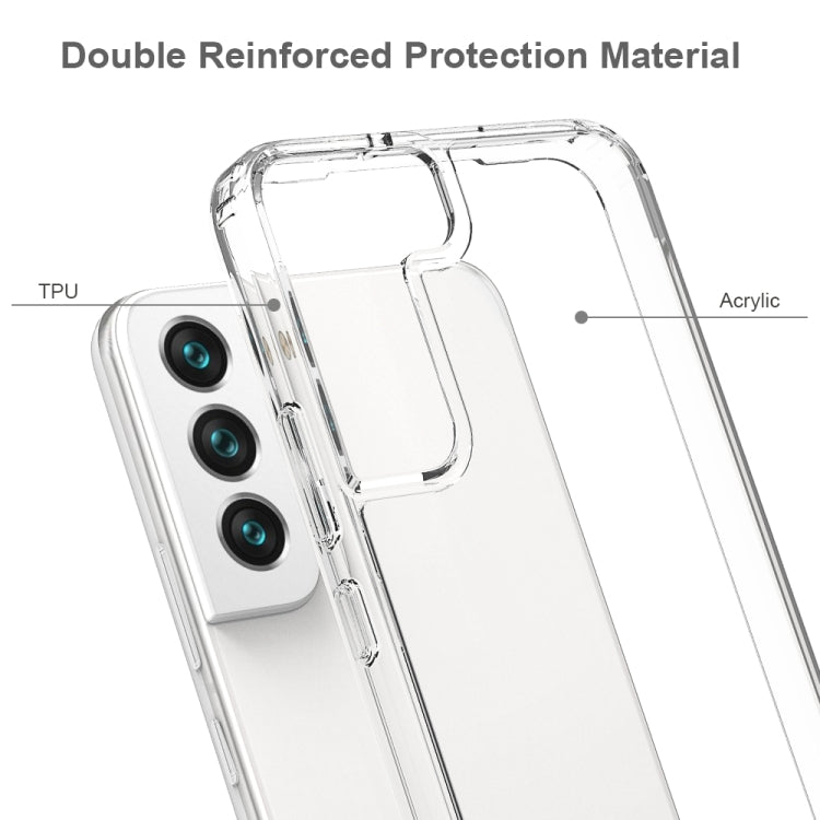 TPU antiurto antigraffio + custodia per telefono in acrilico, For Samsung Galaxy S22 5G, For Samsung Galaxy S22+ 5G, For Samsung Galaxy S22 Ultra 5G