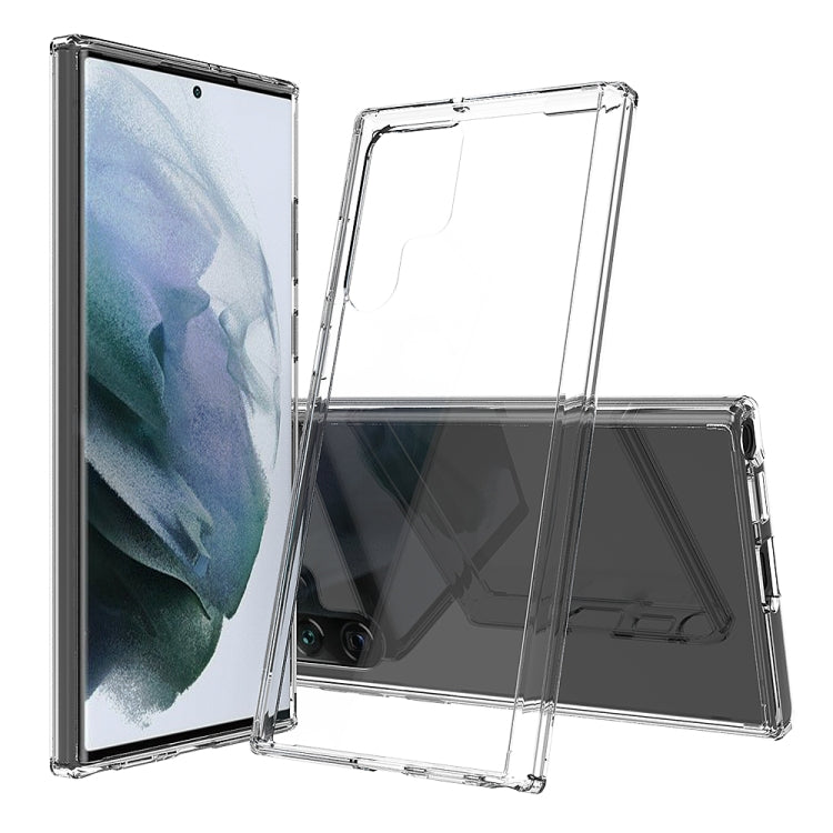 TPU antiurto antigraffio + custodia per telefono in acrilico, For Samsung Galaxy S22 5G, For Samsung Galaxy S22+ 5G, For Samsung Galaxy S22 Ultra 5G