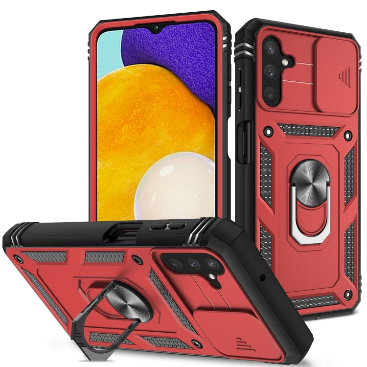 Cover per fotocamera scorrevole Design TPU + Custodia protettiva per PC, For Samsung Galaxy A13 5G