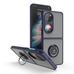 Custodia per telefono con supporto per PC + TPU serie Q Shadow 1, For Huawei P50 Pocket, For Samsung Galaxy Z Flip 3 5G
