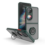 Custodia per telefono con supporto per PC + TPU serie Q Shadow 1, For Huawei P50 Pocket, For Samsung Galaxy Z Flip 3 5G