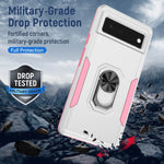 Custodia per telefono con supporto per PC + TPU per impieghi gravosi Pioneer Armor, For Google Pixel 6, For Google Pixel 6 Pro