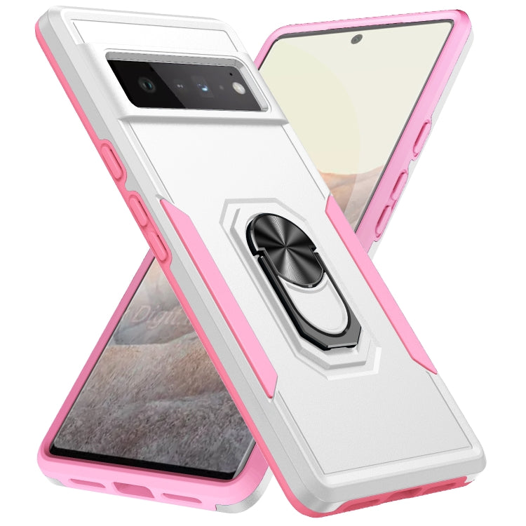 Custodia per telefono con supporto per PC + TPU per impieghi gravosi Pioneer Armor, For Google Pixel 6, For Google Pixel 6 Pro