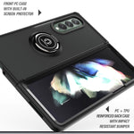 Custodia per telefono con supporto per PC + TPU serie Q Shadow 1, For Samsung Galaxy Z Fold3 5G