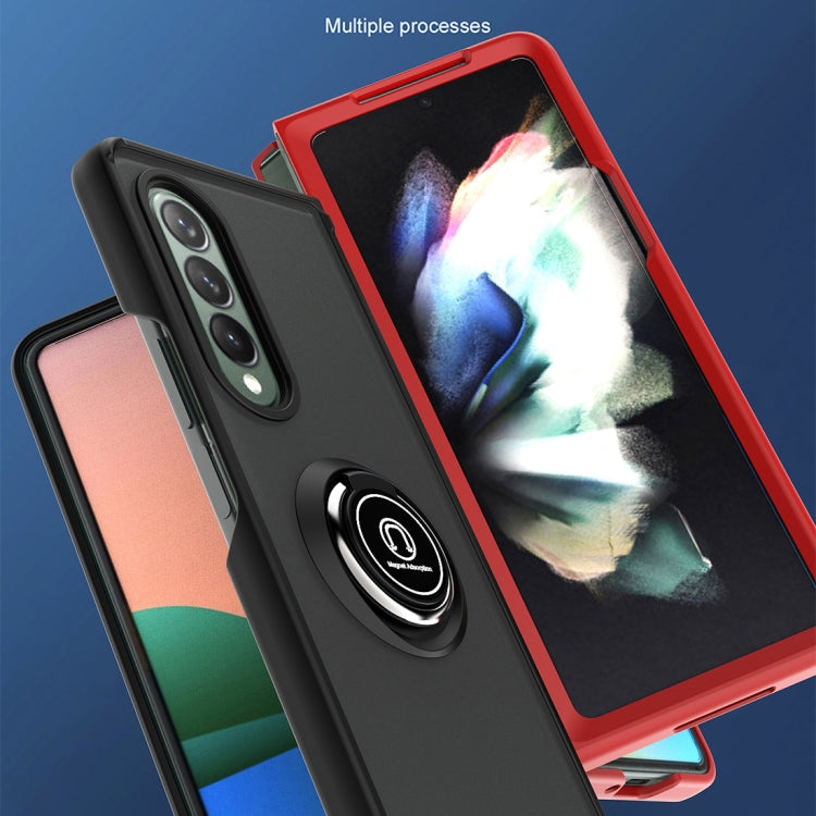 Custodia per telefono con supporto per PC + TPU serie Q Shadow 1, For Samsung Galaxy Z Fold3 5G