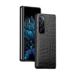 Custodia per telefono pieghevole in pelle di coccodrillo, For OPPO Find N