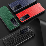 Custodia per telefono pieghevole in pelle di coccodrillo, For OPPO Find N