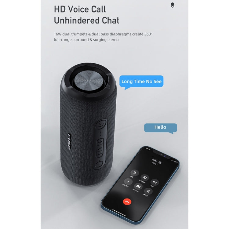 awei Y669 Altoparlante Bluetooth wireless TWS impermeabile per esterni