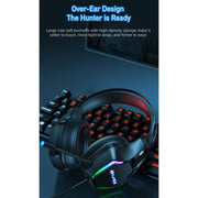 Cuffie da gioco awei GM-1 USB + 3,5 mm per luce ambientale con microfono, GM-1