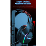 Cuffie da gioco awei GM-1 USB + 3,5 mm per luce ambientale con microfono, GM-1