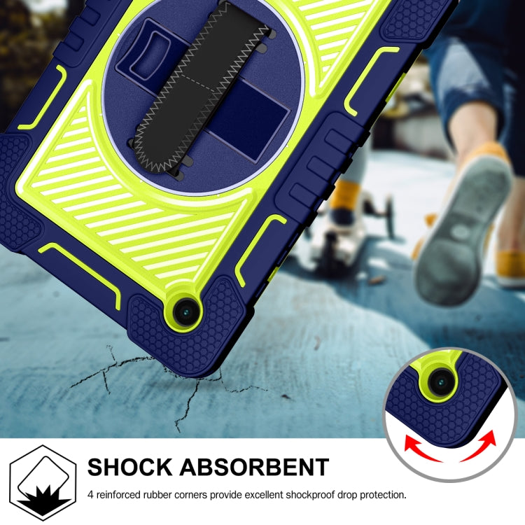 Rotazione a 360 gradi in silicone a contrasto di colore + custodia per tablet PC, For Samsung Galaxy Tab A8 10.5 2021