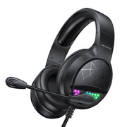 awei GM-3 USB + 3,5 mm Ambient Light Gaming Cuffie cablate con microfono, GM-3