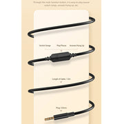 awei GM-6 Cuffie stereo cablate da 3,5 mm, GM-6(Black), GM-6(White)