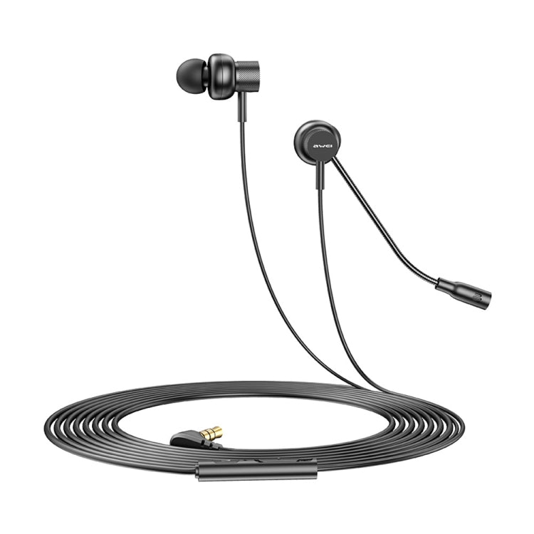 awei ES-180i In-ear E-sports Auricolare cablato con microfono, ES-180i