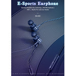 awei ES-180i In-ear E-sports Auricolare cablato con microfono, ES-180i