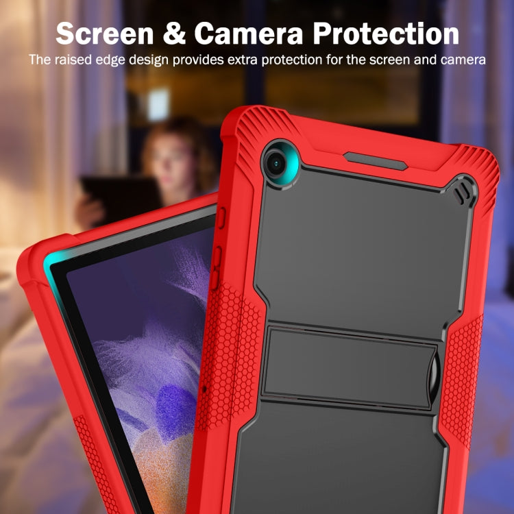 Custodia protettiva antiurto per tablet in silicone + PC con supporto, For Samsung Galaxy Tab A8 10.5 2021