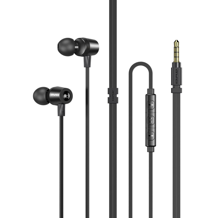 awei L1 Auricolare cablato stereo surround in-ear, L1(Black), L1(Grey)