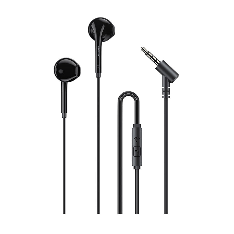 awei PC-7 Mini Auricolare semi-in-ear stereo cablato, PC-7(Black), PC-7(White)