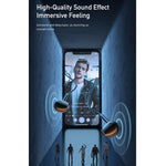 awei PC-7 Mini Auricolare semi-in-ear stereo cablato, PC-7(Black), PC-7(White)
