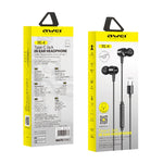awei TC-1 Type-C / USB-C Auricolare stereo surround in-ear cablato, TC-1