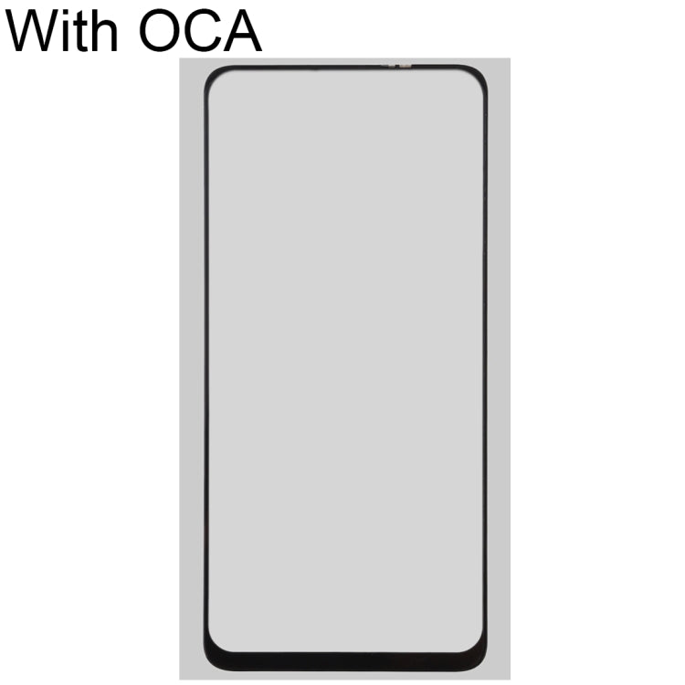 Front Screen Outer Glass Lens with OCA Optical Clear Adhesive for OPPO, A52 / A72 / A92 / K7X, A92S / X50, Reno Ace2, Reno4, Reno5, A3, A5, For OPPO A7 / AX7, A9 / A9X, A11 / A11X / A8, A7X / F9, R15, R15 Pro, A91 / Reno3