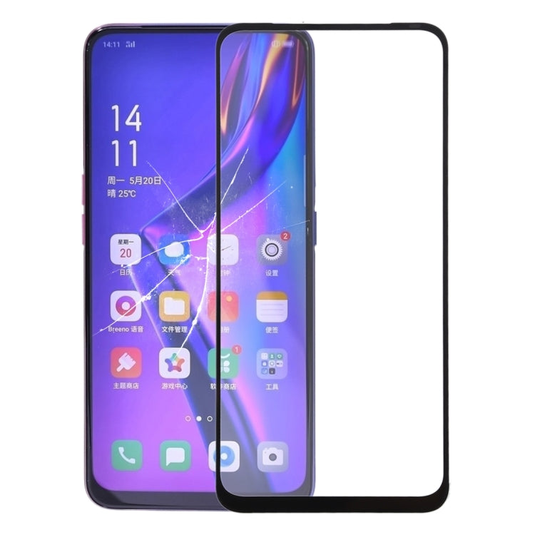 Lente in vetro esterno dello schermo anteriore con adesivo otticamente trasparente OCA per OPPO, A52 / A72 / A92 / K7X, A92S / X50, Reno Ace2, Reno4, Reno5, A3, A5, For OPPO A7 / AX7, A9 / A9X, A11 / A11X / A8, A7X / F9, R15, R15 Pro, A91 / Reno3