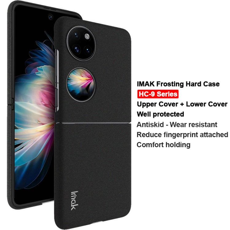 Custodia rigida smerigliata serie imak HC-9, For Huawei P50 Pocket