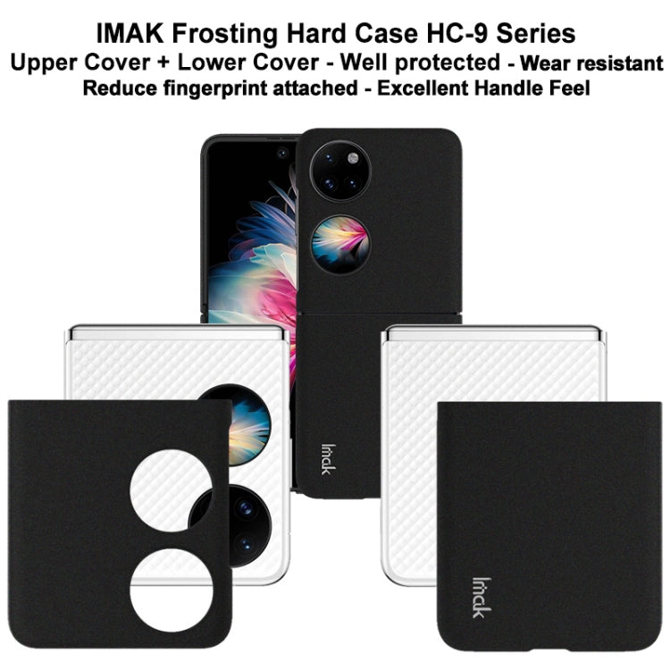 Custodia rigida smerigliata serie imak HC-9, For Huawei P50 Pocket