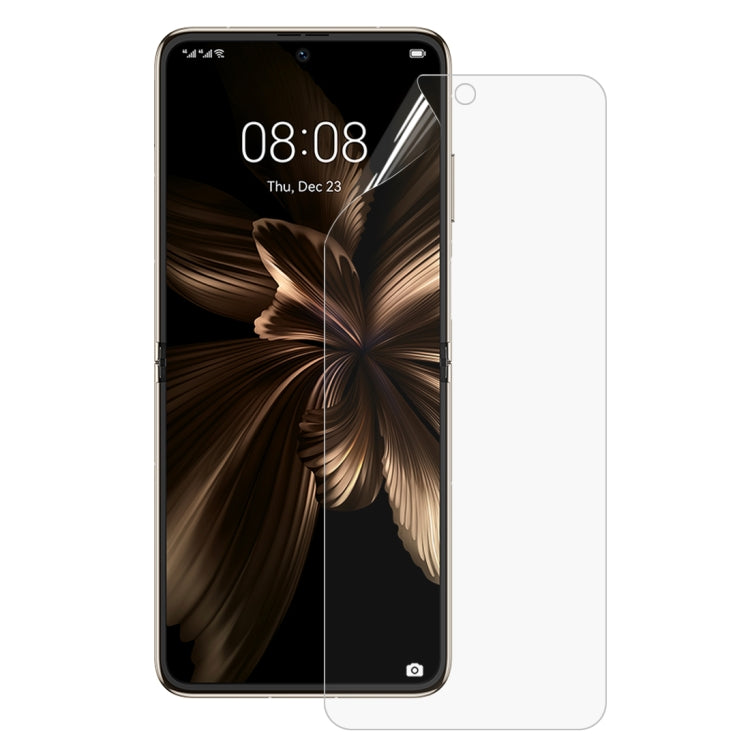 Full Screen Protector Pellicola idrogel antideflagrante, For Huawei P50 Pocket (Front Film) (1 PC), For Huawei P50 Pocket (Back Film) (1 PC), For Huawei P50 Pocket (Front + Back Film) (1 PC)