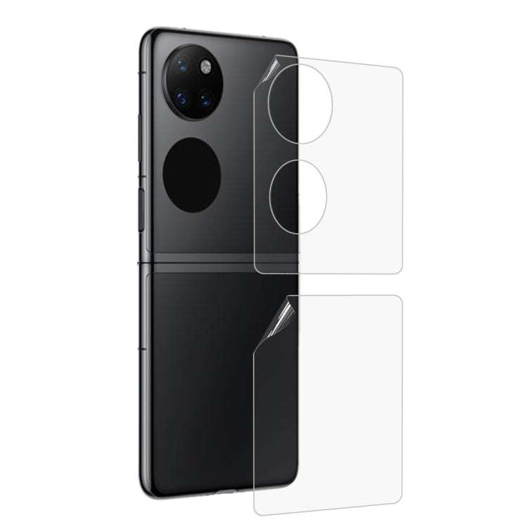 Full Screen Protector Pellicola idrogel antideflagrante, For Huawei P50 Pocket (Front Film) (1 PC), For Huawei P50 Pocket (Back Film) (1 PC), For Huawei P50 Pocket (Front + Back Film) (1 PC)
