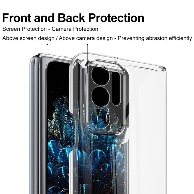 Imak Wing II Custodia protettiva in cristallo resistente all'usura, For OPPO Find N, For Xiaomi 12